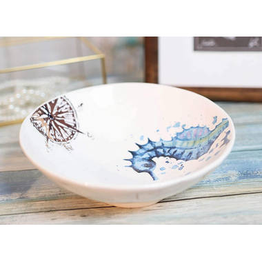 Nautical plates dinnerware sale